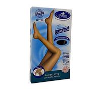 Sauber Gambaletto Open Toe 140 Denari Maglia Liscia Neutro Beige Taglia 2