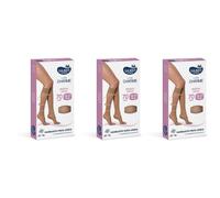 Sauber Gambaletto Open Toe 70 Denari Maglia Liscia Neutro Beige Taglia