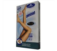 Sauber gambaletto punta aperta 140 den neutro taglia 4 - Calza compressiva per le varici, 1 pezzo
