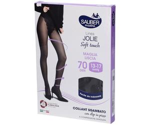 Sauber Pharma Collant Mutanda Pizzo Jolie 70 Denari Colore Nero Taglia