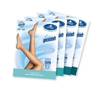 Sauber Pharma Linea Classica Collant 140DEN Maglia Liscia Colore Beige Taglia 5