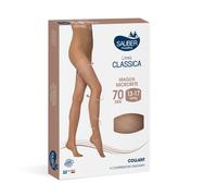 Sauber Pharma - Linea Classica - Collant Maglia Microrete 70 Den (13-17 mmHg) - Taglia 3 Bisquit