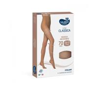 Sauber Pharma - Linea Classica - Collant Maglia Microrete 70 Den (13-17 mmHg) - Taglia 4 Chiaro