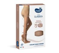 Sauber Home Collant Taglie Comode Classica 70 Den 13-17 mmHg Taglia 4 Neutro Beige
