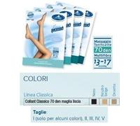 Sauber Pharma Sauber Linea Classica Collant in Maglia Liscia 70 Den Neutro Beige Taglia 2