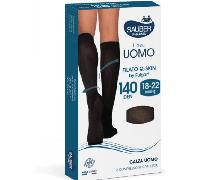 Sauber Pharma Sauber Uomo Calza Dryarn 140 Denari Nero Taglia L/XL