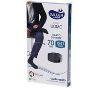 Sauber Pharma Uomo Calza Dryarn 70 Denari Blu Taglia S/M 1 pz Calzini