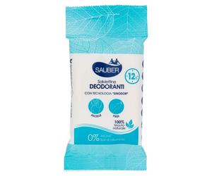 SAUBER SALVIETTE DEODORANTI X 10