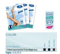 Sauber SAUBER COLLANT 70 DENARI SUPER COPRENTE MAGLIA LISCIA CIOCCOLATO 4 LINEA CLASSICA