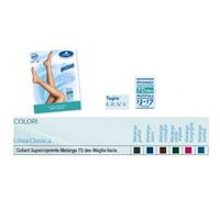 Sauber SAUBER COLLANT 70 DENARI SUPER COPRENTE MAGLIA LISCIA MELANGE GRAFITE 3 LINEA CLASSICA