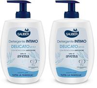 Sauber - Sauber Detergente Intimo Delicato con Tecnologia Antiodore, Formula Ph 4,5, Ingredienti 100% Naturali, Estratto di Olio d'Oliva, 250 ml (Confezione da 2)