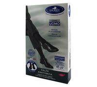 Sauber Uomo Calza Anatomica Filato QSkin 140 Den Nero Taglia Grande