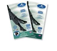 Sauber Uomo Calza Anatomica Filato QSkin 70 Den Nero Taglia Grande