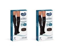 Sauber Uomo Q-Skin 70 Den Nero Tg S/M 2x1 St