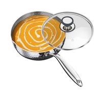 Saucepan With Lid Stainless Steel With Lid Handle Pour Spout