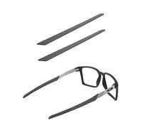 Saucer Exchange R OX8184 - Gommini di ricambio per occhiali da sole Oakley Exchange OX8055, 1 paio grigio, Taglia unica