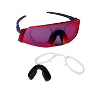 Saucer Inserto a clip | Inserto ottico Rx per Oakley Encoder OO9471 | Encoder Low Bridge Fit OO9472F | Encoder Strike Vented OO9235 Occhiali da sole - Trasparente, Trasparente, Taglia unica