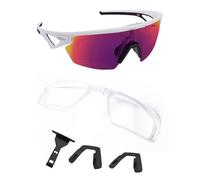 Saucer Inserto Clip-On | Inserto ottico Rx con Wicket per occhiali da sole Oakley Sphaera OO9403 - Trasparente, Trasparente, Taglia unica