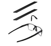 SAUCER Kit di ricambio per naselli e gommini per cuffie Oakley Activate OX8173 | Activate Asian Fit OX8169F Glass - Nero