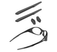 SAUCER Kit di ricambio per naselli e gommini per occhiali da sole Oakley Eye Jacket Redux OO9438, grigio