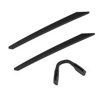 SAUCER Kit di ricambio per naselli e gommini per occhiali da sole Oakley Futurity OX8052, Futurity Sun OO9482, colore nero