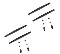SAUCER Kit di ricambio per naselli e gommini per occhiali da sole Oakley Juliet, nero e nero