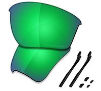 Saucer - Lenti di ricambio e kit in gomma per Oakley Half Jacket 2.0 XL, (High Definition - Jade Green Polarized), Taglia unica