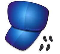 Saucer - Lenti di ricambio per occhiali da sole Oakley Drop Point, (High Defense - Midnight Blue Polarized), Taglia unica