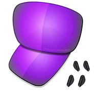 Saucer - Lenti di ricambio per occhiali da sole Oakley Drop Point, (High Defense - Violet Purple Polarized), Taglia unica