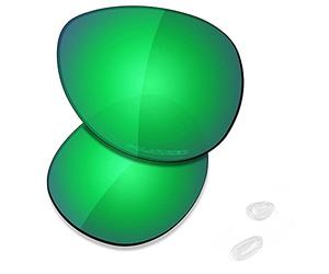 Saucer - Lenti di ricambio per occhiali da sole Oakley Feedback, (High Defense - Jade Green Polarized), Taglia unica