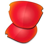 Saucer - Lenti di ricambio per occhiali da sole Oakley Frogskins Lite, (High Defense - Fire Red Polarized), Taglia unica