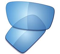 Saucer - Lenti di ricambio per occhiali da sole Oakley Gascan, (High Defense - Hd Ocean Polarized), Taglia unica