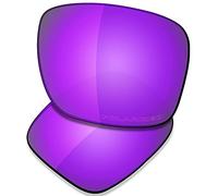 Saucer - Lenti di ricambio per occhiali da sole Oakley Holbrook Mix, (High Defense - Violet Purple Polarized), Taglia unica