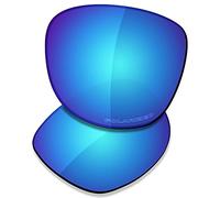 Saucer - Lenti di ricambio per occhiali da sole Oakley Trillbe X, (High Defense - Glacier Blue Polarized), Taglia unica