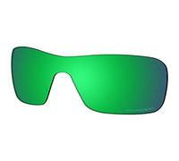Saucer - Lenti di ricambio per occhiali da sole Oakley Turbine Rotor, (High Definition - Jade Green Polarized), Taglia unica