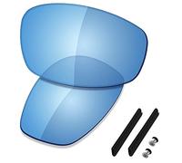 SAUCER Lenti di ricambio premium e kit di gomma per Oakley Split Jacket OO9099 | Giacca divisa a ponte basso per occhiali da sole ad alta difesa - HD Ocean Polarized