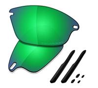 SAUCER Lenti di ricambio premium e kit di gomma per occhiali da sole Oakley Fast Jacket OO9097 | Fast Jacket Low Bridge Fit OO9162, Taglia unica