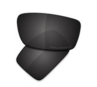Saucer Lenti di ricambio premium e kit di gomma per occhiali da sole Oakley Gibston OO9449, Carbon Black Polarizzato, Taglia unica
