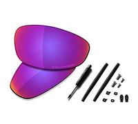 SAUCER Lenti di ricambio premium e kit in gomma per occhiali da sole Oakley Juliet High Defense - Midnight Sun polarizzate