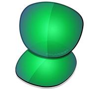 SAUCER Lenti di ricambio premium per Oakley Latch OO9265 | Latch Low Bridge Fit OO9349 occhiali da sole ad alta definizione - verde giada polarizzate