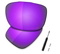 SAUCER Lenti di ricambio premium per Oakley TwoFace OO9189 | TwoFace Low Bridge Fit OO9256 occhiali da sole ad alta difesa - viola polarizzato