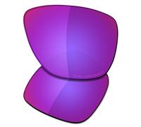 Saucer Lenti di ricambio premium per occhiali da sole Oakley Breadbox OO9199, Midnight Sun Polarizzato, Taglia unica