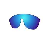 Saucer Lenti di ricambio premium per occhiali da sole Oakley Corridor OO9248A, 42 mm, Blu Glacier Polarizzato, Taglia unica