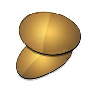 Saucer Lenti di ricambio premium per occhiali da sole Oakley Eye Jacket Redux OO9438, Bronzo Oro Polarizzato, Taglia unica