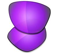 Saucer Lenti di ricambio premium per occhiali da sole Oakley Frogskins Hybrid OO9289, Viola Viola Polarizzato, Taglia unica