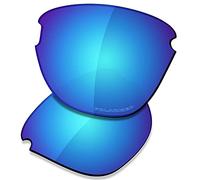Saucer Lenti di ricambio premium per occhiali da sole Oakley Frogskins Lite OO9374, High Defense - Glacier Blue polarizzato., taglia unica