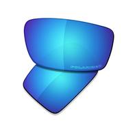 Saucer Lenti di ricambio premium per occhiali da sole Oakley Gibston OO9449, Blu Glacier Polarizzato, Taglia unica