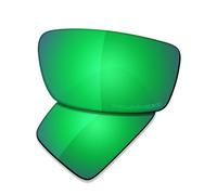 Saucer Lenti di ricambio premium per occhiali da sole Oakley Gibston OO9449, Polarizzato Verde Giada, Taglia unica
