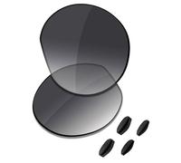 Saucer Lenti di ricambio premium per occhiali da sole Oakley HSTN OO9464 da 52 mm, Grigio sfumato Tinta Polarizzata, Taglia unica