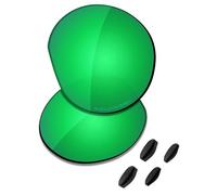 Saucer Lenti di ricambio premium per occhiali da sole Oakley HSTN OO9464 da 52 mm, Polarizzato Verde Giada, Taglia unica